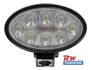 Reflektor roboczy, LED, 24 W, 2240 lm, 10/30V, owalny, naświetlacz, Claas itp. - Zdjęcie 1 z 12