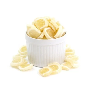 Lemon Jelly Fruit Slices Edible Mini Sugar Cake Decorations sweets 50g - Picture 1 of 4