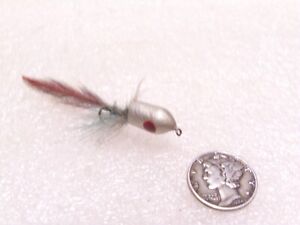 vintage lot of 1 bass bug small swimmer, about 2 1/2" body with tail