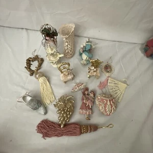 Vintage Konvolut 23 viktorianischer Christbaumschmuck - Bild 1 von 20