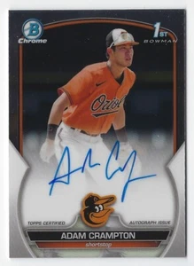 Bowman Chrome Prospects 2023 #CPA-CAN Adam Crampton automático ~ Baltimore Orioles - Imagen 1 de 2