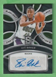 Vin Baker - 2022/23 Panini Spectra Icons AUTO AUTOGRAPH /99 - Picture 1 of 2