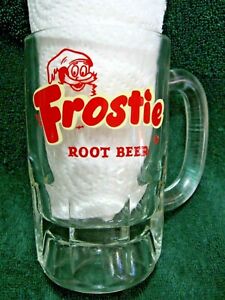Vintage Collectible FROSTIE Heavy Glass Root Beer Mug-Floats-Vintage Camping-RV!