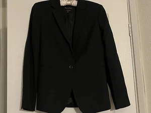 Maximum Dutti dunkelblau marineblau Anzug Jacke und Hose Größe 10 toll für die Arbeit - Bild 1 von 6