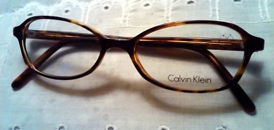 Calvin Klein 140 726 054 Anteojos MARRÓN TORTUGA Sirena Oficina Descatalogado Foto 1 de 4