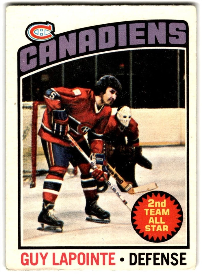 1976-77 O-Pee-Chee Guy Lapointe #223 Montreal Canadiens - Image 1 of 2