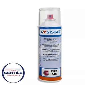 BOMBOLETTA SPRAY VERNICE AUTO VENTAGLIO REGOLABILE FIAT 348/B GRIGIO ARGENTO - Imagen 1 de 3