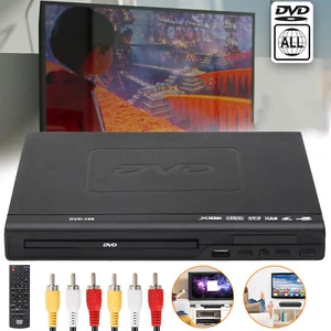 Tragbarer DVD Player CD VCD USB SVCD Player DVD Videoplayer mit Fernbedienung - Afbeelding 1 van 12