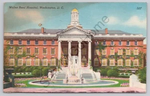 Walter Reed Army Hospital Washington D.C.  1930-40's Unused - Picture 1 of 2