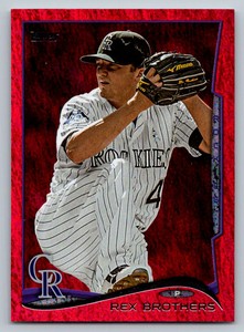 2014 Topps Red Foil  Rex Brothers 282