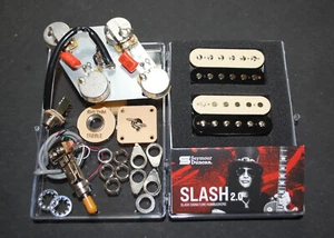 Right Hand Gibson USA Les Paul Wiring Switch Seymour Duncan 2.0 Slash Pickups - Picture 1 of 4
