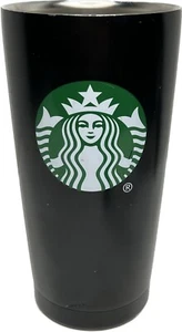 Bicchiere isolato Starbucks logo 20 oz nero lucido acciaio inox 2017 - Foto 1 di 6