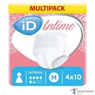 4x iD Intime Incontinence Pants Normal - Medium - Pack of 12 - 700ml