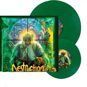 DESTRUCTION SPIRITUAL GENOCIDE GREEN vinyl + including a bonus 7" HAND NUMB - Picture 1 of 4