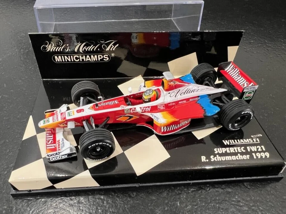 Williams F1 Supertec FW21 Ralf Schumacher 1999 Minichamps 1/43 - Photo 1/3