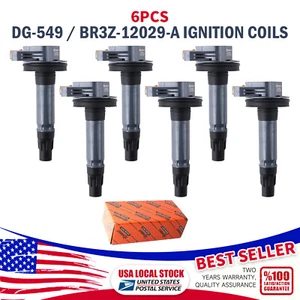 6PCS OE BL3Z12029-C FOR Motorcraft Lgnition Coils Fit FOR F150 3.5L DG549 - Picture 1 of 12