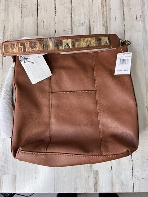 Bolso de Hombro Carlos Santana Soho Bucket Borla Interior Floral Foto 1 de 4