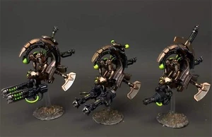 Warhammer 40K Necron Tomb Blades Squadron (3x) – Pro-Painted & Battle-Ready - Picture 1 of 8