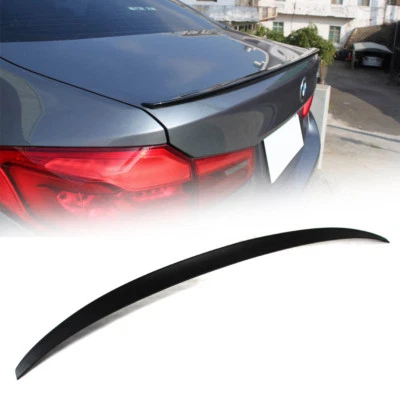 STOCK LA Unpainted Fit FOR BMW G30 4D Sedan Trunk Spoiler 17-23 530e - Изображение 1 из 4
