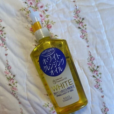 Aceite limpiador blanco Kose Softymo 230 ml - Vendedor de EE. UU. Foto 1 de 2