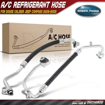 Conjunto de sucção e descarga para Dodge Caliber Jeep Compass Patriot 2008 2009 - Imagem 1 de 4