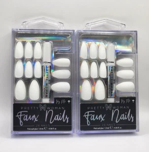 2er Set - Pretty Woman Kunstnägel 24er Set mit Kleber, SOTN218 - Bild 1 von 1
