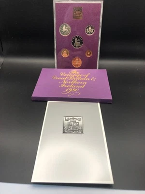 1980 Royal Mint  6 Coin Proof Set  Coinage of Great Britain and Northern Ireland - Image 1 of 4