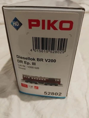 Piko H0 52802 Diesellok BR V200 026 DR mit Sound - Bild 1 von 4