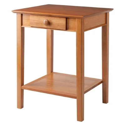 Winsome Studio End Table, 29? Tall, 23? Wide, Honey - Image 1 of 4