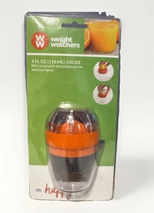 Mini exprimidor manual Weight Watchers 4 oz prensa de cítricos naranja nuevo en paquete - Imagen 1 de 5
