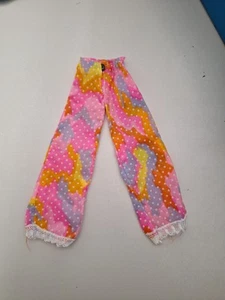 Vintage Barbie Mega maddie mod waves dots lace hem pants - Picture 1 of 5