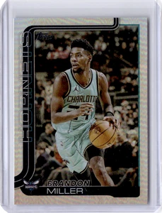 2025-26 Topps - Brandon Miller Rainbow Foil #68 - Hornets - Bild 1 von 2