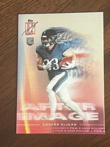 Cooper DeJean 2024 Topps Signature Class After Image Rookie RC Eagles 🔥 Hobby - Picture 1 of 2