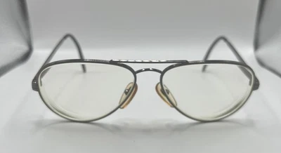 Auténticas Monturas de Gafas COTTET Años 90 Mod Pilot 52-140 Gunmetal Hechas en EE. UU. Foto 1 de 4