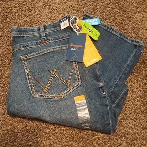 Jeans equitazione Wrangler Willow donna 19 x 34 Ultimate bootcut lavaggio scuro denim - Foto 1 di 5