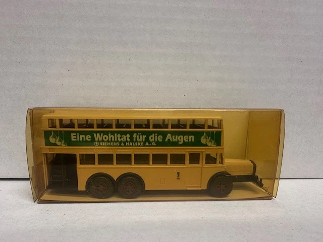 Wiking Stadtbus Doppeldeckerbus D38 BVG Berlin Siemens & Halske - Bild 1 von 1