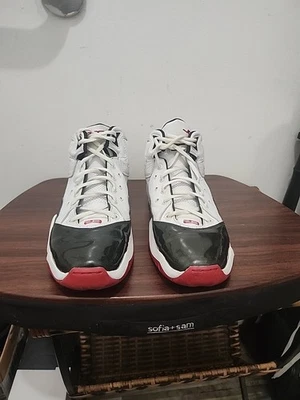 Nike Air Jordan B'Loyal Chicago White Varsity Red Black 315317-160 Men's NBY 12 - Image 1 of 4