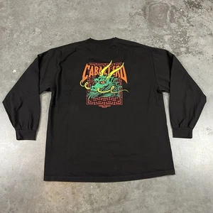 Camiseta Steve Caballero Para Hombre XL Negra Powell Peralta Manga Larga Monopatín - Imagen 1 de 19
