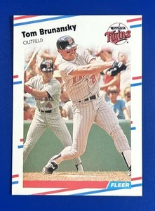 1988 Fleer Baseball Tom Brunansky Minnesota Twins #5 - Picture 1 of 2