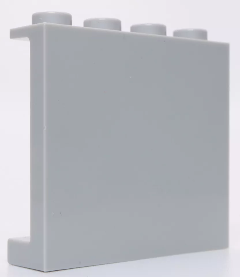 Lego 5x Light Bluish Gray Panel 1 x 4 x 3 with Side Supports Hollow Studs - Image 1 of 1