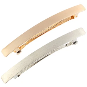 4 Pezzi Forcina per Capelli Oro Ragazza Argento Barrette per Clip Fiore - Foto 1 di 11