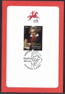 Commemorative postmark Portugal JAPEX2020 Beethoven (fc108) - Picture 1 of 1