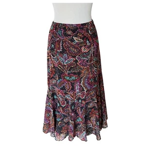 COLDWATER CREEK multicolor skirt Sz PXL (18) - Picture 1 of 2