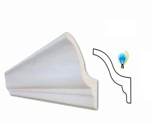 CORNICI IN POLISTIROLO 150 x 120 x 1000 MM DECORAZIONI CASA PER PUNTO LUCE - Picture 1 of 1