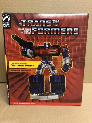 Статуэтка из полистоуна Transformers War Within Optimus Prime, палисады, РЕДКАЯ в коробке - Изображение 1 из 4