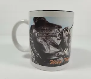 Vintage 1997 Harley-Davidson Wild Thing Leather Jacket Motorcycle Coffee Mug  - Picture 1 of 8