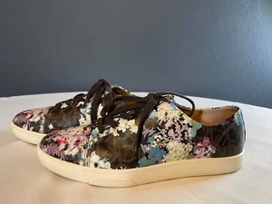 Calvin Klein Women's Imilia Floral Multi-Color Sneakers Casual Shoes Size 10 - Picture 1 of 5