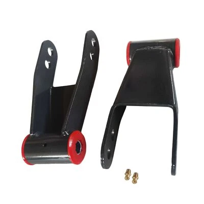 Fits Chevrolet C10 Truck 411120 2WD 1"-2" Rear Drop Shackles Lowering Kit - Изображение 1 из 3