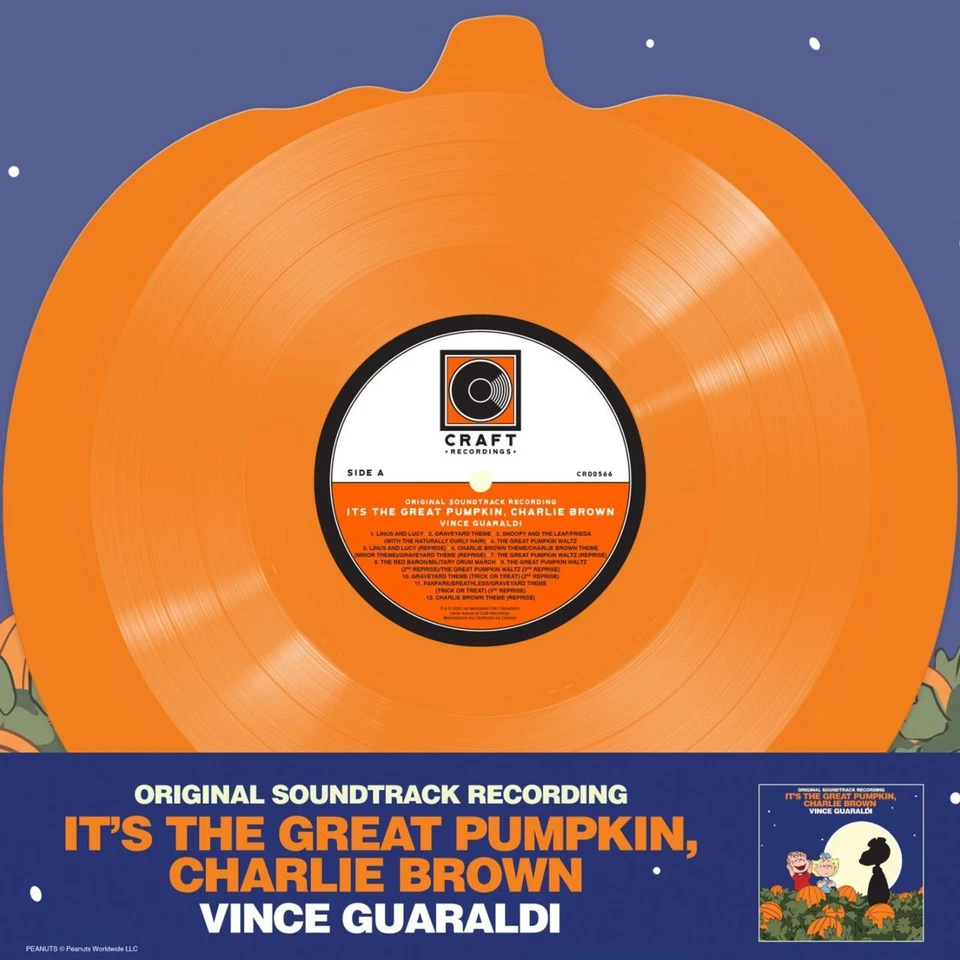 VINCE GUARALDI It's The Great Pumpkin, Charlie Brown - LP / Shaped Vinyl (2022) - Bild 1 von 1