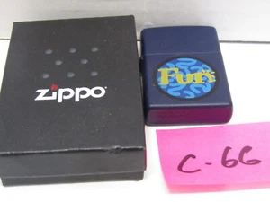 C-66 OLD UNSTRUCK OLD ZIPPO LIGHTER FUN COLLECTABLE - Picture 1 of 1